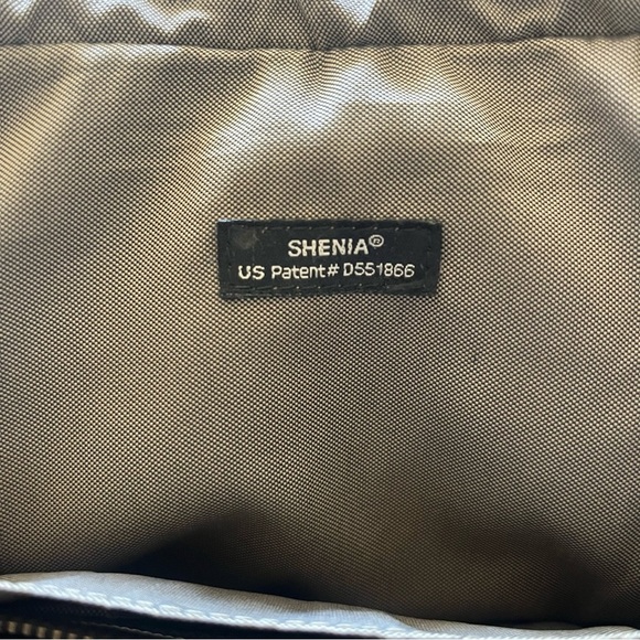 Eric Javits Purse Shenia Squishee Brown Gold Metallic Woven Tote Bag Fall - Picture 13 of 14